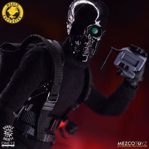 Mezco Toyz Black Skulls One:12 Collective Death Brigade Exclusive