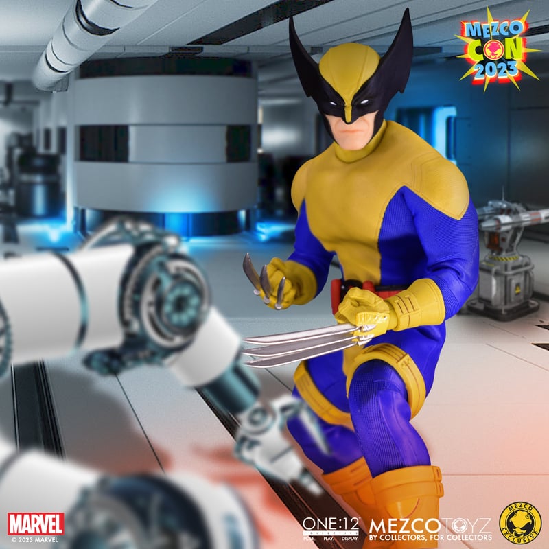Mezco SDCC 2023 Exclusive One12 Wolverine - Uncanny X-Men Edition 