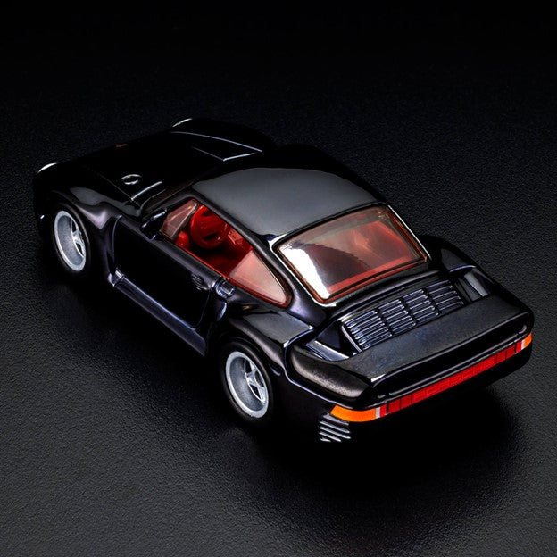 RLC Hotwheels Black Exclusive 1986 Porsche 959