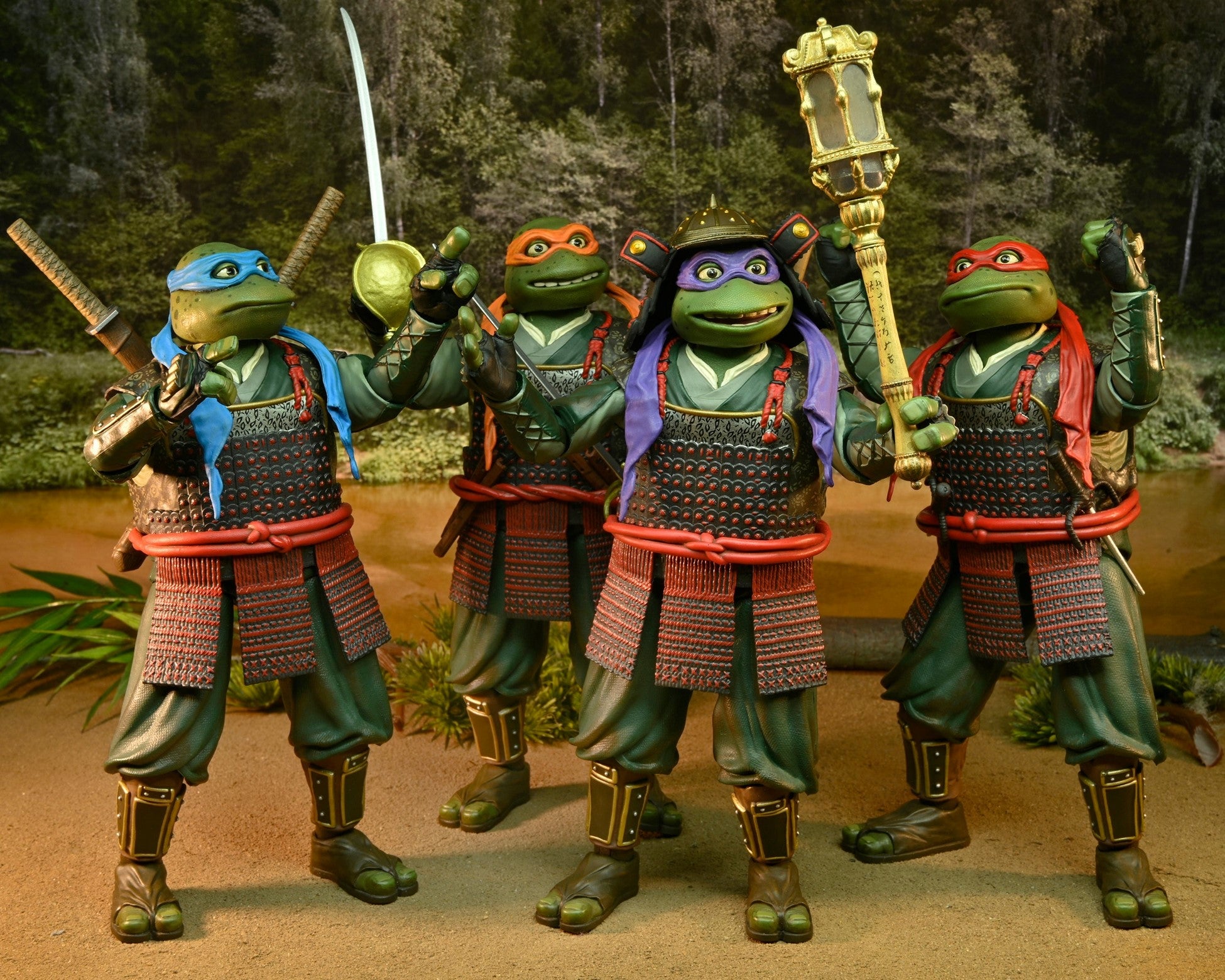 NECA Teenage Mutant Ninja Turtles III Movie SDCC 2023 Samurai 4