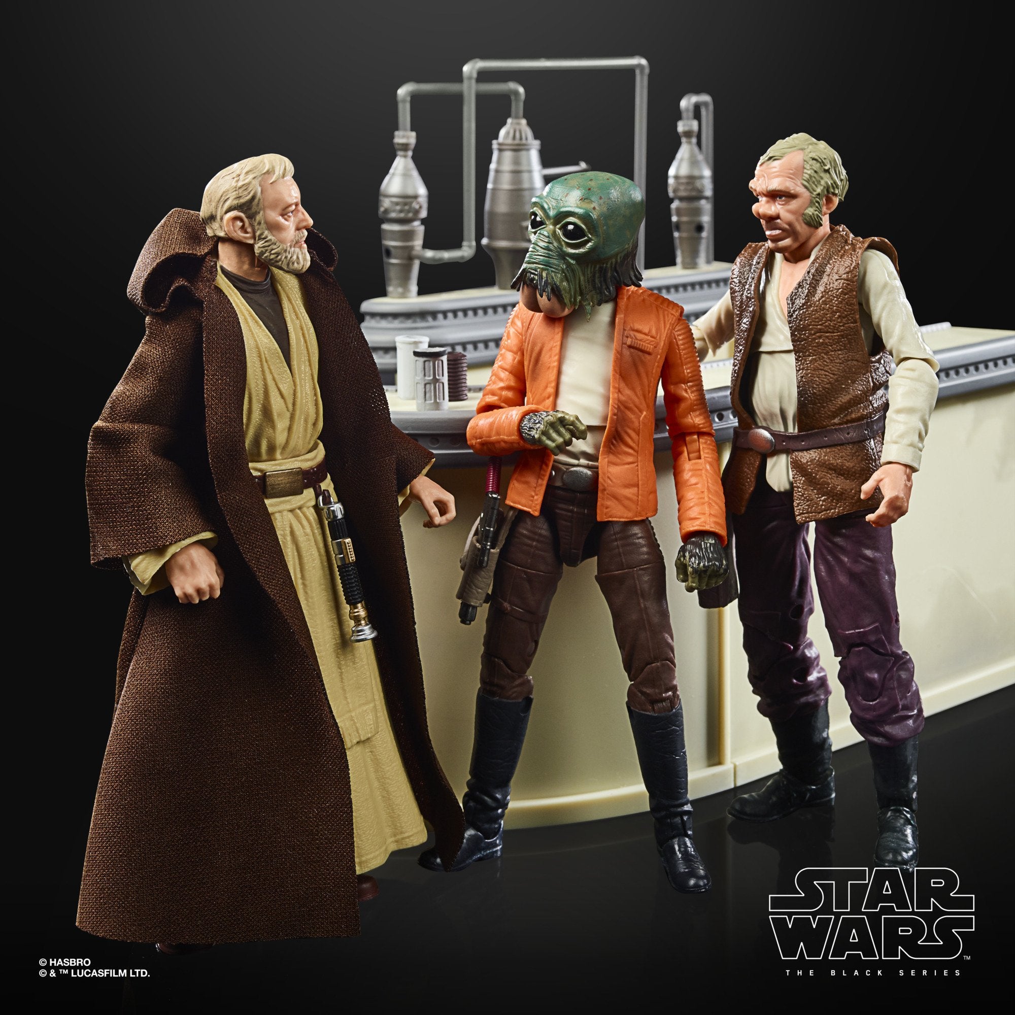 Star Wars Black Series Power of The Force Cantina Showdown Figure New